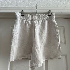 H&M linen shorts size M